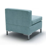 Marque Amazon - Movian - Fauteuil modulaire City Club (sans accoudoirs), Turquoise