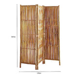 Box and Beyond Paravent en Bambou - Naturel - 160x139cm