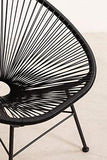 SKLUM Pack 2 Nouvelles Chaises Acapulco Noir