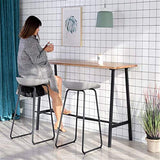 YLCJ Tabouret Haut pour Loisirs Chaise de décoration pour la Maison Chaise Table à Manger Tabouret Tea Shop Coffee Shop Chaise de réception avec pédale Taille 75cm (Taille: 75cm)