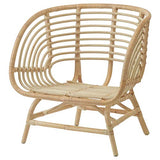 BestOnlineDeals01 BUSKBO Fauteuil en rotin 42 x 72 x 63 cm Durable et facile d'entretien Fauteuils en rotin Fauteuils et méridienne. Canapés et fauteuils Meubles Respectueux de l'environnement.