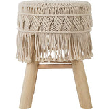 Atmosphera - Tabouret Pouf Macramé été Indien
