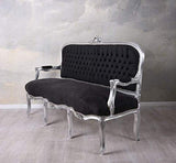 Canapé XL Banc Baroque Canapé Samtsofa Polstercouch Palais Canapé Rokoko Meuble Assis cat361e02 Palazzo Exclusif