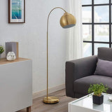 Lampadaire LED 'Moisia' en Doré en Métal e. a. pour Salon & Salle à manger (1 lampe,à E27, A++) de Lindby | Lampadaire Sur Pied, Lampe a Pied, Lampe de Sol