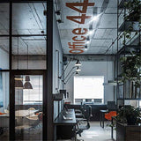 Applique murale industrielle rétro noire à long bras de levage réglable avec bras oscillant, grande lampe murale, finitions peintes en métal avec ligne et interrupteur pour la maison, bar, restaurants