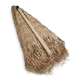 Relaxdays Hawaï Parasol de Plage en Bois et Feuille de Palmier résistant aux intempéries Naturel 250 x 260 cm