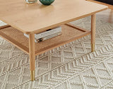 BAÏTA Table Basse, Bois, L80cm