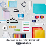 Amazon Basics Étagère 3 niveaux à roulettes, 13.4D x 23.2W x 32.75H cm, Chrome