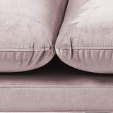 Marque Amazon - Movian Eli - Canapé 3 places, 85 x 200 x 83 cm (longueur x largeur x hauteur), Rose poudreux