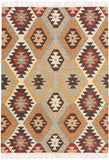 Benuta Pure Kelim Zohra tissée à la Main - Laine tissée à la Main - Rectangulaire & Style : Kilim, Traditionnel, Ethnique, Natural Living - Facile d'entretien pour Le Salon, la Chambre à Coucher |
