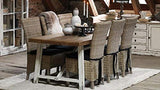Meubletmoi Lot de 2 Chaises tressées en kubu Naturel de Salle à Manger - Style Osier rotin Exotique Classique Chic - Bora-Bora
