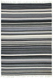 KADIMA DESIGN Gris Tapis Kilim Mon Kilim 80 x 150