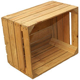 Jeu De 3 Vintage Boîte en bois - vieux Caisse de fruits - Boîte à vin - Nature Used Look