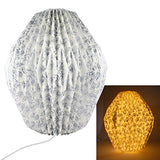 'Lampe suspension Lampe de sol Designer "Lisbeth Dahl Store plissé Look un bouton marche/arrêt