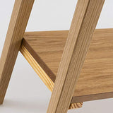 Lola Home Console de Table Nordique Naturelle en Bois MDF 72x30x100 cm