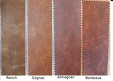 Trama Toscana Chesterfield Canapé 3 places en cuir véritable de haute qualité