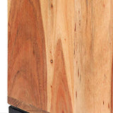 vidaXL Buffet Bois d'Acacia Massif Bahut Commode Vaisselier Meuble Rangement