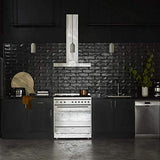 Mopoq 2 Pièces de béton industriel gris ciment suspendu E27 Vintage Retro Cuisine Salle à manger Chambre Lumière Pendentif ovale cylindrique en béton Suspension Hauteur ajustable Creative éclairage de