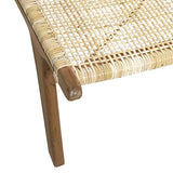 Fauteuil Timor - Teck & rotin - Atmosphera créateur d'intérieur