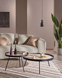 Kave Home - Canapé Blok 4 Places méridienne Gauche Beige 330 cm