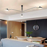 XIWAN Lampe Serge Mouille Serge Mouille Fer créative Moderne Salon Plafond Lampes Lampes //Sol/Mur Lampes Lampe de Plafond chefs-624,6 PLL