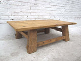 Luxury-Park Style Classique Chinois kolonialzeit Table en pin Massif Sombre