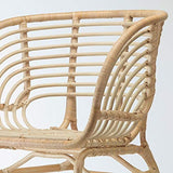 BestOnlineDeals01 BUSKBO Fauteuil en rotin 42 x 72 x 63 cm Durable et facile d'entretien Fauteuils en rotin Fauteuils et méridienne. Canapés et fauteuils Meubles Respectueux de l'environnement.