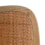 ixia.es Paire de chaises en bois et rotin