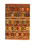 Kilim Carpets by Jalal Tapis Kilim Sivas 3 Rouge/Multicolore 160 x 230 cm