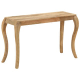 Festnight Table Console en Bois de Massif Table d'entrée Console pour Salon 118 x 38 x 76 cm