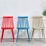 Family History Rétro en Bois Massif Chaise Ménage Étude Lire Lire Chaise Restaurant Bar Dossier Chaise Loisirs Chaise 41 * 41 * 76.5CM,Blue