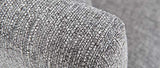 Canapé scandinave 3 Places Gris Clair déhoussable Pieds Bois Oslo