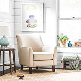 Stone & Beam Cheyanne Accent Chair, 31" W, Marshmallow