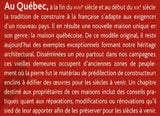 BELLES MAISONS QUEBECOISES