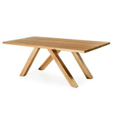 Marque Amazon - Alkove - Hayes - Table moderne en bois massif