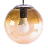 Briloner Leuchten 4010-017 Lampe Suspendue, Verre, Pale Gold