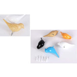 Crafteam Lot de 5 Crochets en résine pour Manteau d'oiseau Rustique pour décoration Murale