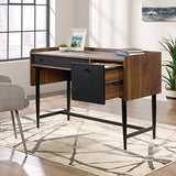 Sauder Bureau Harvey Park, finition noyer