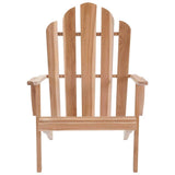 Tidyard Chaise Adirondack Bois de Teck pour Jardin ou Patio