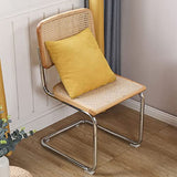 HSSBD Chaise de Salle à Manger Rattan Chaise Vivante Chaise Vivante Table de Petit-déjeuner Moderne et Chaise Chaise Chaise Nordique Conception Chaise Utilisation à la Maison légère