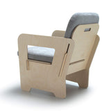 Marque Amazon - Movian - Chaise d'appoint Ruby, Gris clair