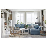 Ikea Holmsund Orrsta Canapé-lit d'angle Bleu clair