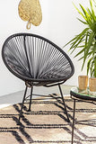 SKLUM Lot 2 Chaises New Acapulco Noir