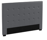 Menzzo Tête de lit Luxor 180cm Gris