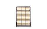 Wallbedking Lit Escamotable/Lit Rabattable/Lit Mural Petit Double Vertical 140cm x 190cm / Conçu pour Un Usage Quotidien - Mécanisme Robuste Garanti 5 Ans