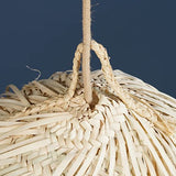 Suspension bohème en paille - Forme boule (M 50cm)