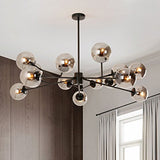 Lampe de salon nordique en verre lustre