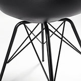 LF - Chaise Lot de 4 chaises Lars noir
