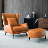 gnat Canapé Unique, Applique en Cuir, Fauteuil Canapé Fauteuil, Lounge Familial inclinable, for Meubles Salon Chambre à Coucher Maison Bureau (Color : A)