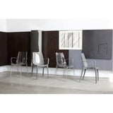 Baakal & ross Vanity - Chaise Translucide Scab Design avec accoudoirs